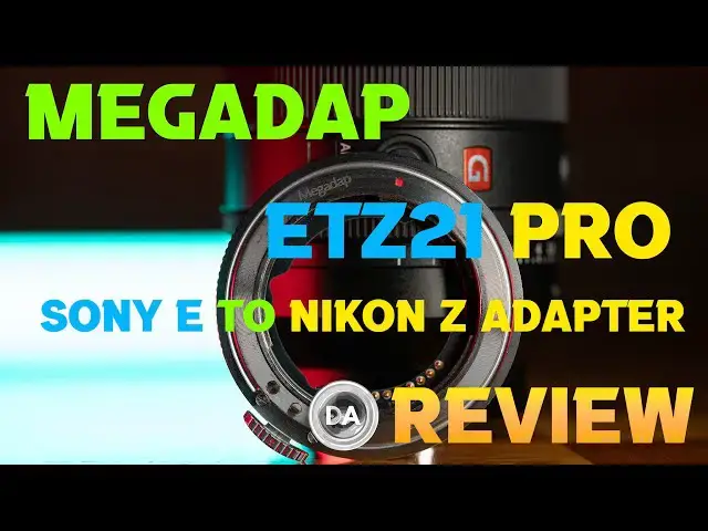 'Video thumbnail for Megadap ETZ21 Pro Sony E to Nikon Z Adapter Review | Effective Autofocus'