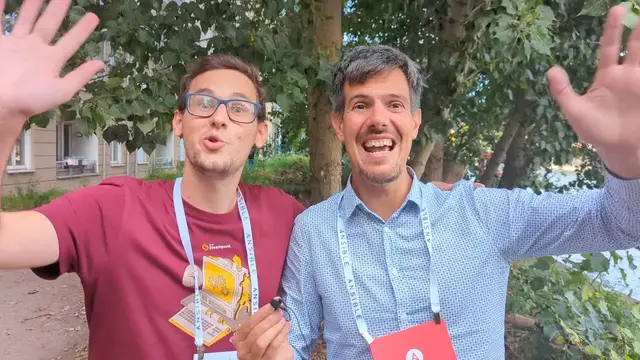 'Video thumbnail for Meeting Anže Luzar of XLAB Spotter at Ansible Community Day Berlin 2023'