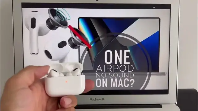 'Video thumbnail for One AirPod Not Working When Connected To Mac (Fixed!)'
