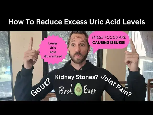 'Video thumbnail for How to Detox Uric Acid Crystals (Detox & Gout) - For Kidney Health & Joint Health'