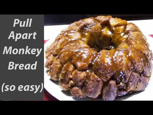 'Video thumbnail for PULL APART MONKEY BREAD | SIMPLE RECIPE'