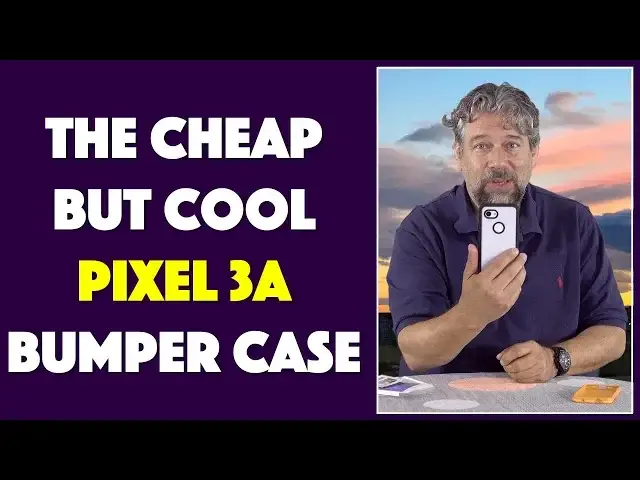 'Video thumbnail for The Affordable Androgate Clear Bumper Case for the Pixel 3a'