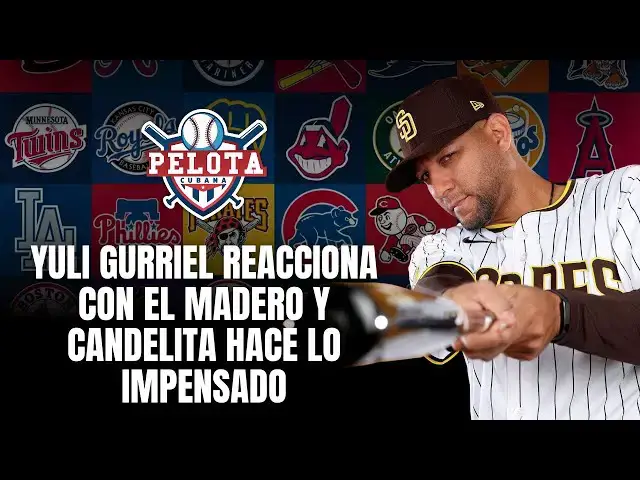 'Video thumbnail for YULI GURRIEL reacciona con el bate y JOSÉ IGLESIAS hace lo impensado'