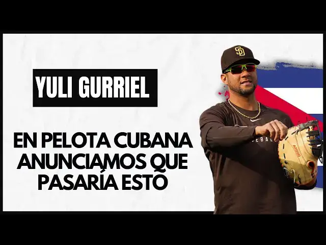 'Video thumbnail for YULI GURRIEL DFA: ¿En Pelota CUbana USA lo habíamos anunciado?'