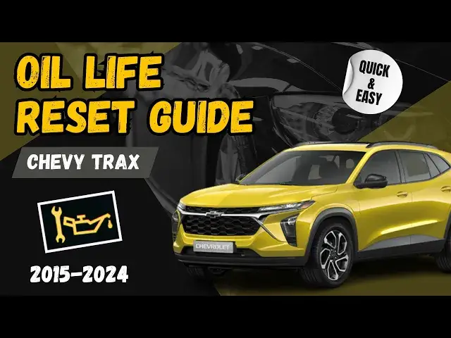 'Video thumbnail for 2015-2024 Chevy Trax Oil Life Reset: Step-by-Step Tutorial for Beginners 🔧'