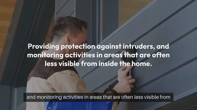 'Video thumbnail for Surveillance Cameras For Backyards'
