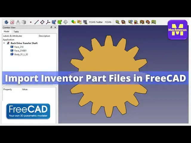 'Video thumbnail for Import Inventor Part Files in FreeCAD | FreeCAD Tutorial | FreeCAD Inventor Loader |'