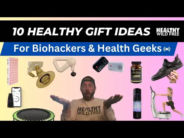 'Video thumbnail for 10 Healthy Gift Ideas For Biohackers (Health Gifts & Fitness Gifts)'