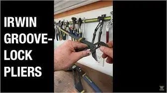 'Video thumbnail for IRWIN GROOVELOCK PLIERS DEMO'