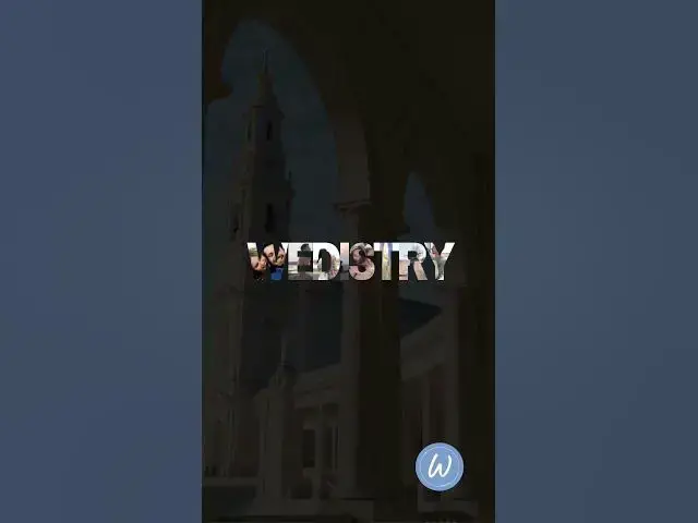 'Video thumbnail for Wedistry for Wedding Parties. The Best Way to Plan Your Wedding. #wedistry #planyourwedding'