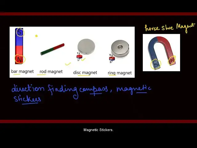 'Video thumbnail for Magnetism and magnets class 10'