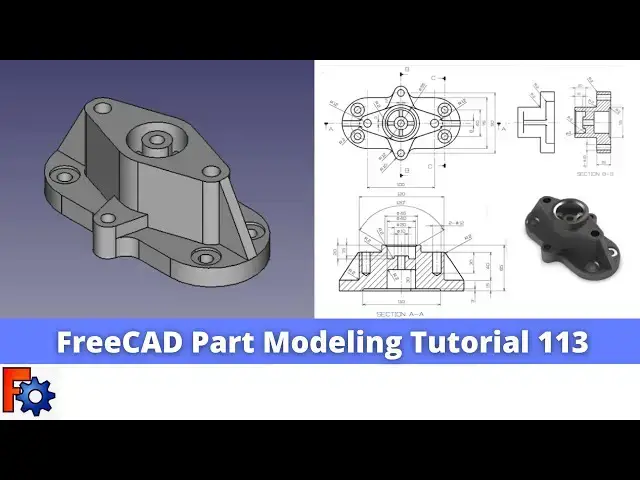 'Video thumbnail for FreeCAD Part Modeling Tutorial 113 | FreeCAD Tutorial | Mechnexus |'