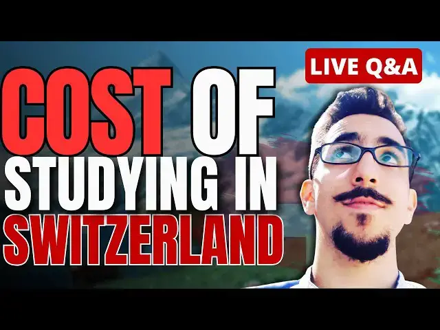 'Video thumbnail for How Much Does it Cost to Study in Switzerland? - Q&A Livestream'
