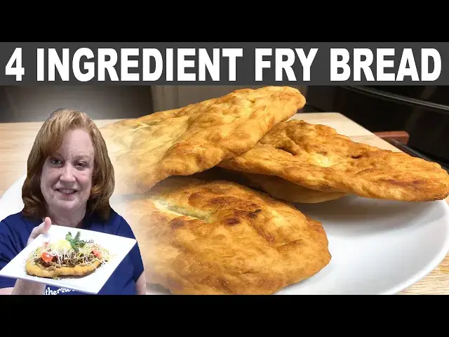'Video thumbnail for 4 INGREDIENT EASY FRY BREAD RECIPE | GREAT FRY BREAD FOR SAVORY OR SWEET INGREDIENTS'