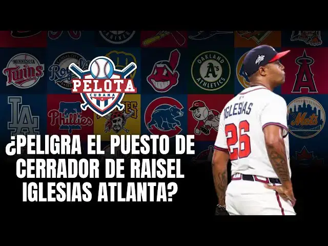 'Video thumbnail for Peligra el puesto de cerrador de Raisel Iglesias en Atlanta'