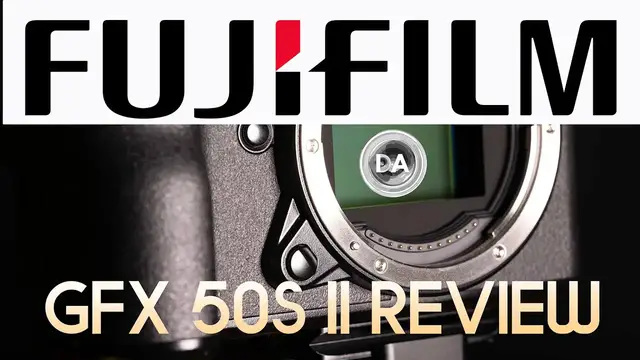 'Video thumbnail for Fujifilm GFX50S II Quick Review | DA'