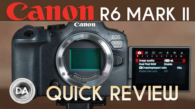 'Video thumbnail for Canon EOS R6 MKII Quick Review | A Polished Mid-Level Performer'