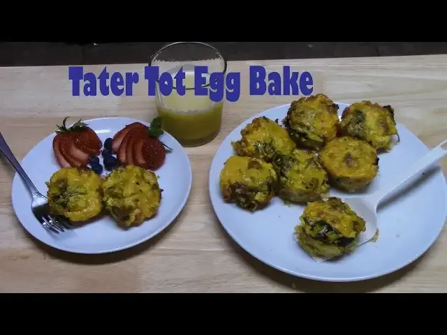 'Video thumbnail for TATER TOT EGG BAKE'