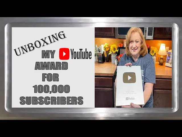 'Video thumbnail for 100K Sub Silver Button | UNBOXING My YOUTUBE Creator Award | CATHERINES PLATES'