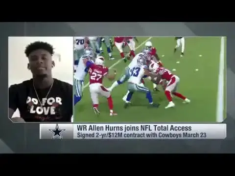 'Video thumbnail for law nation sports: allen hurns talks dez bryant, cowboys signing, and nfl future'