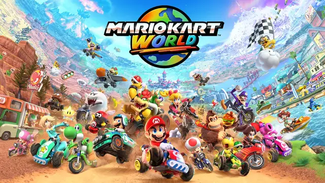 'Video thumbnail for Mario Kart World - New Characters, Collectibles, Knockout Tour & more!  | IGN Summer of Gaming 2025'