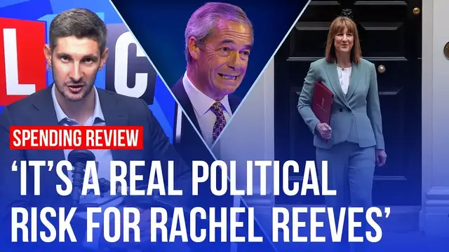 'Video thumbnail for ‘Might be as good as it gets’ Key moments from the Spending Review | LBC'