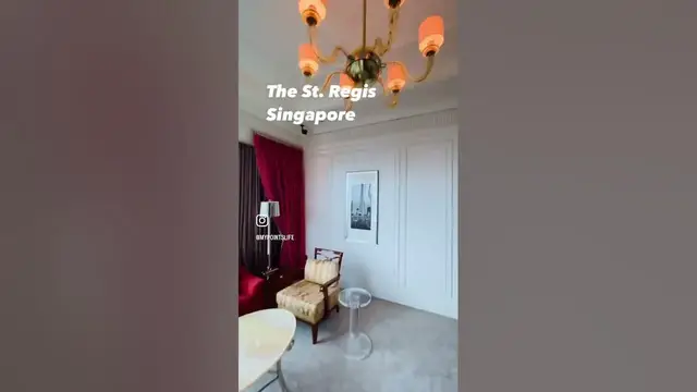 'Video thumbnail for Caroline Astor Suite at The St. Regis Singapore'