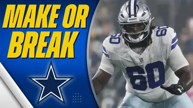 'Video thumbnail for a to z sports dallas: cowboys' tyler guyton gets help from legend tyron smith'
