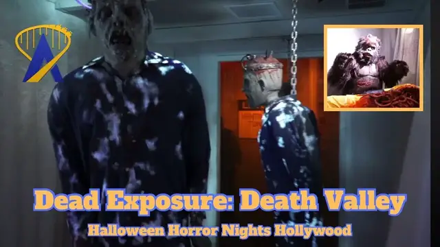 'Video thumbnail for Dead Exposure: Death Valley Haunted House at Halloween Horror Nights Hollywood 2024'