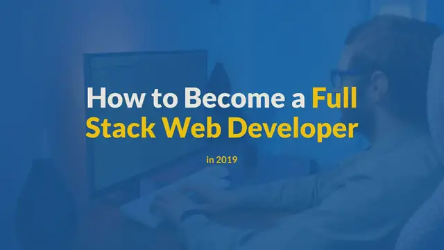 'Video thumbnail for How to Become a Full Stack Web Developer in 2023 : A Complete Guide'