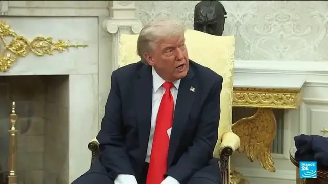 'Video thumbnail for US may slap sanctions on both Russia and Ukraine, Trump says'