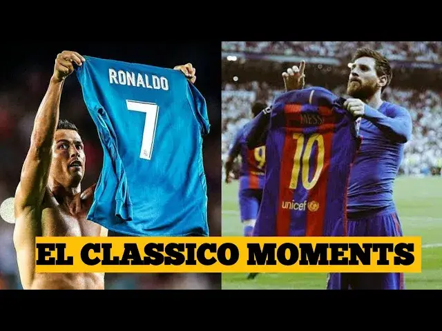 'Video thumbnail for Cristiano Ronaldo and Lionel Messi's Most Memorable EL Clasico Moments'