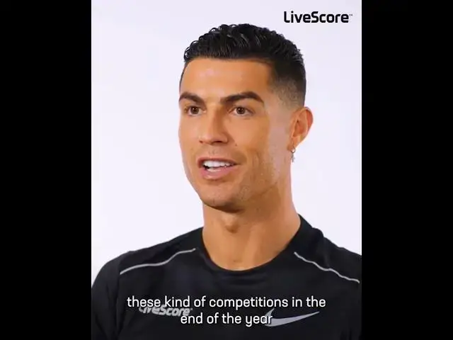 'Video thumbnail for Cristiano Ronaldo World Cup Interview #shorts'