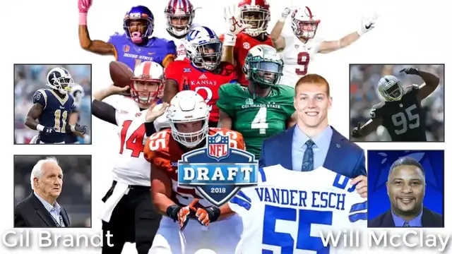 'Video thumbnail for law nation sports: gil brandt and will mcclay break down the dallas cowboys 2018 nfl draft'