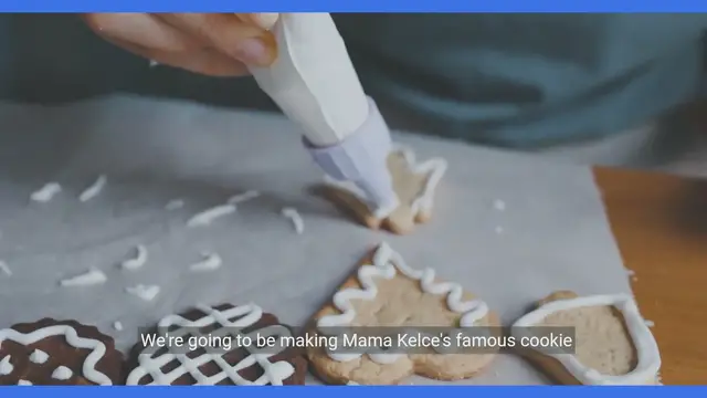 'Video thumbnail for Bake Mama Kelce's Delicious Cookies with This Easy Recipe!'