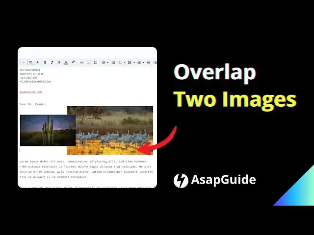 'Video thumbnail for How to Overlap Multiple Images in Google Docs'