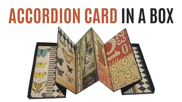 'Video thumbnail for Accordion Card in a Box'
