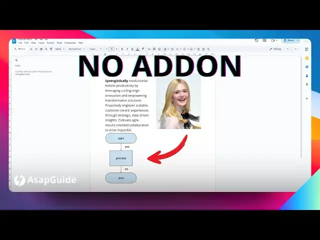 'Video thumbnail for How to Make a Flow Chart in Google Docs'