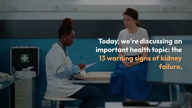 'Video thumbnail for Kidney Failure Warning Signs'