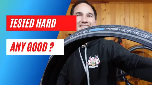 'Video thumbnail for Schwalbe Marathon Plus: the king of commuters and tourers?'