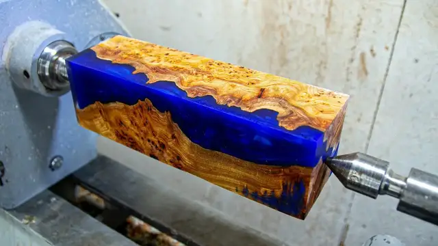 'Video thumbnail for Woodturning – Large Hybrid Pepper Mill'