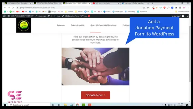 'Video thumbnail for Create a Donation Form On WordPress - FREE &  EASY'
