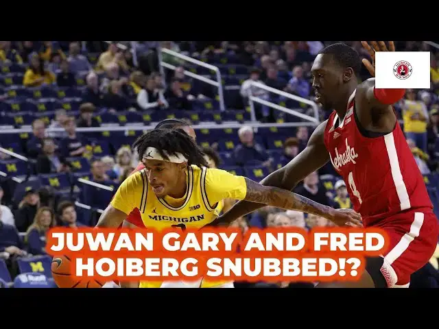 'Video thumbnail for Did Nebraska basketball get snubbed by Big Ten awards?'