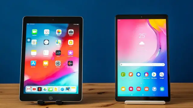 'Video thumbnail for Vergleich: Apple iPad vs. Samsung Galaxy Tab A 10.1 2019'