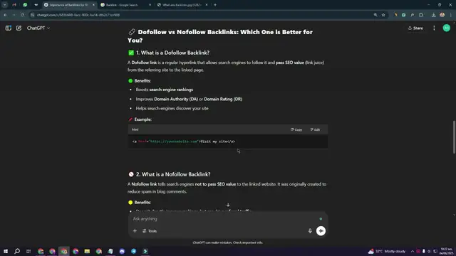'Video thumbnail for Do follow Backlink VS Nonflow Link in SEO'
