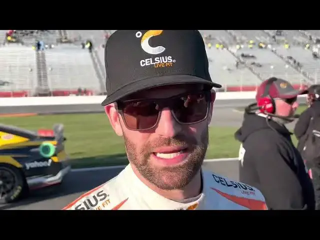 'Video thumbnail for Corey LaJoie Talks About Career-Best Finish, NASCAR Cup Series Playoff Hopes'