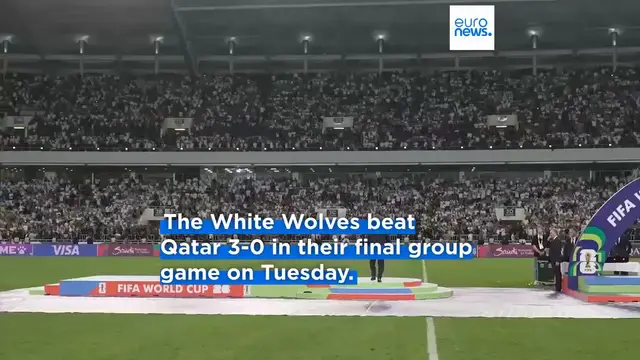 'Video thumbnail for Uzbekistan celebrates historic World Cup qualification with victory against Qatar'