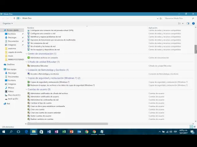'Video thumbnail for como Activar el modo Dios En Windows 10'