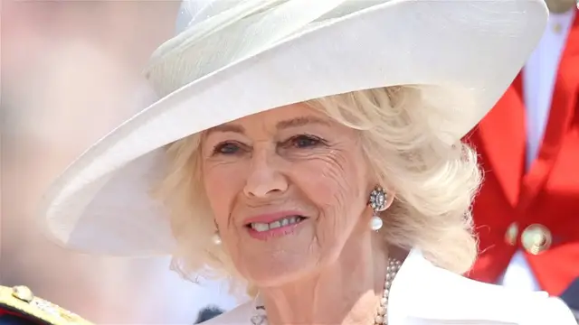 'Video thumbnail for Queen Camilla's Behavior At Trooping The Colour 2025 Has Heads Turning'
