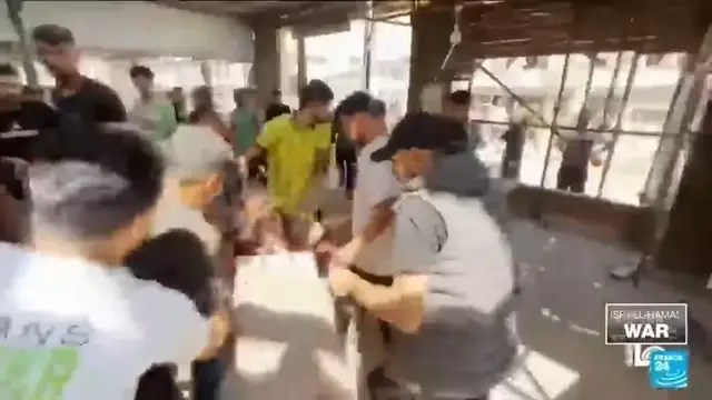 'Video thumbnail for Deadly Israeli strikes hit seaside cafe, homes and schools in Gaza'